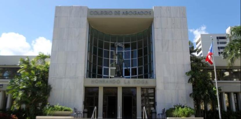 Fachada del Colegio de Abogados de Puerto Rico. (Archivo)