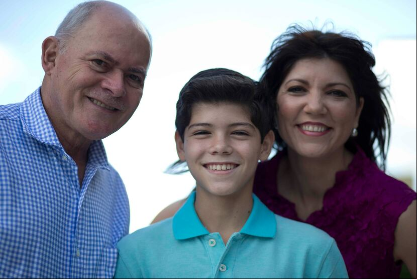 El preadolescente cuenta con el apoyo de sus padres: Isamari Castrodad e Ismael Torres. (Teresa Canino)