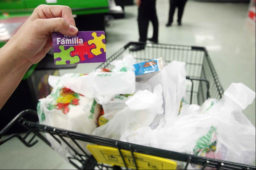 Tarjeta del Programa de Asistencia Nutricional (PAN). (GFR Media)
