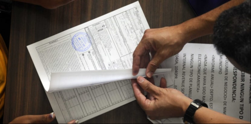 Los estudiantes del Departamento de istración de Empresas fueron adiestrados directamente por Hacienda en los nuevos sistemas y los detalles contributivos. (Archivo)