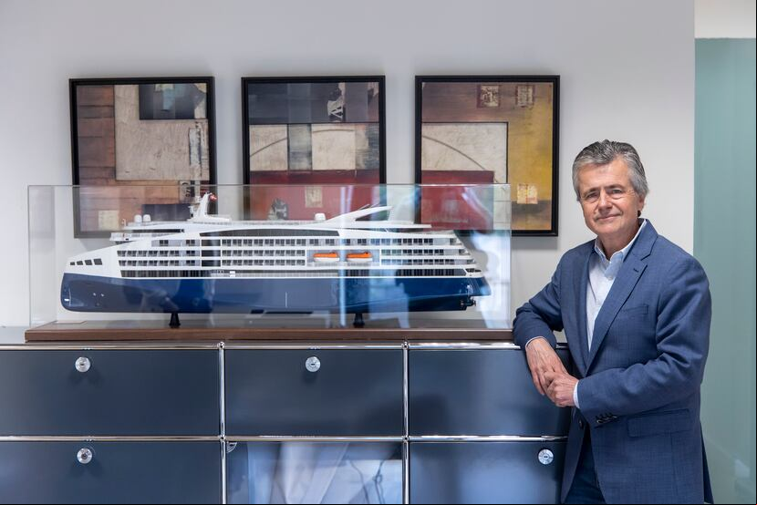El empresario malagueño Elisardo Sánchez, socio fundador y presidente de Alma Cruceros, dió detalles de lo que será la empresa de cruceros de lujo.