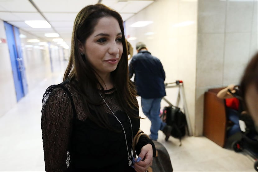 A la vista sí acudió la hija mayor de De Castro Font, Andrea de Castro y sus dos hermanos.