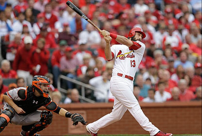 Matt Carpenter bateó un jonrón de dos carreras. (AP / David J. Phillip)
